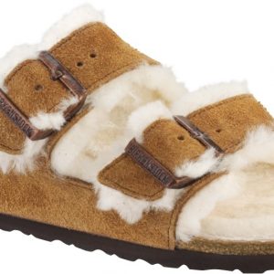 Arizona Shearling Unisex Suede Leather mink, calz stretta