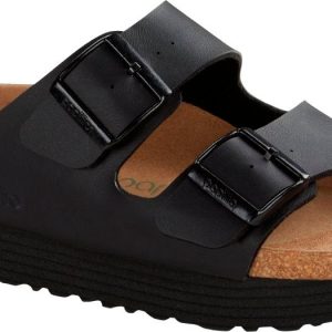 Arizona Grooved Papillio Donna vegan Birko Flor grooved black, calz stretta