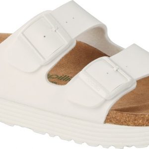 Arizona Grooved Papillio Donna vegan Birko Flor grooved white veg, calz stretta