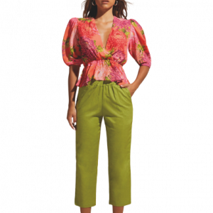 Blusa SARAH CHOLE fantasia floreale art.014546 M Multicolor SARAH CHOLE 100%Poliestere Italia