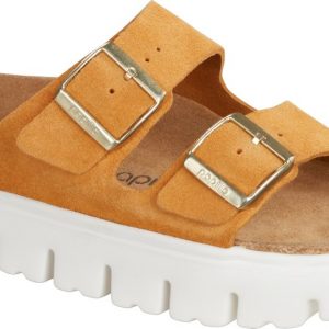 Arizona Chunky Papillio Donna Suede Leather chunky apricot, calz stretta