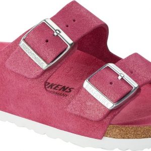 Arizona Donna Suede Leather shimmering fuchsia tulip, calz stretta