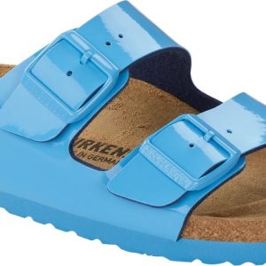 Arizona Donna Birko Flor Patent patent sky blue, calz stretta