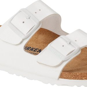 Arizona Unisex Natural Leather white, calz stretta
