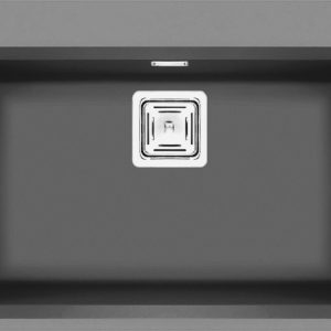 LAVELLO FRAGRANITE ELLECI LMK12073 TITANIUM#CONSEGNA IN 3 SETTIMANE#