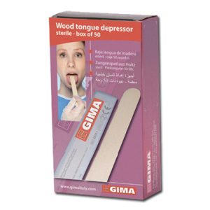 Abbassalingua legno sterili - conf. 50 pz.