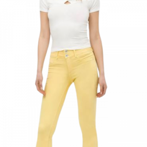 Jeans TIFFOSI skinny a vita alta double-up taglia unica art.10044346 Taglia unica TIFFOSI Giallo Cotone Cina 5601542011155