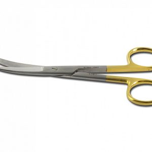 Forbici curve c.t. punte alterne – 14,5 cm