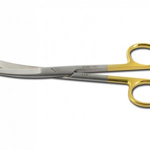 Forbici curve c.t. punte smusse – 14,5 cm