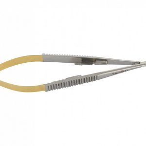 Porta aghi castroviejo c.t. retto - 14 cm - punte lisce