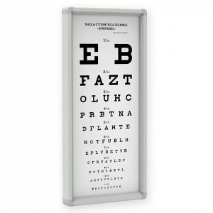 Ottotipo non luminoso armagnac – 5 metri