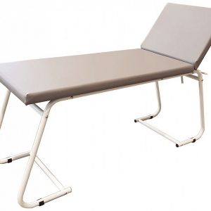 Lettino visita medica - verniciato - grigio