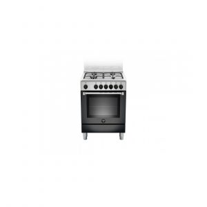 Bertazzoni La Germania AMN664ENEV Cucina Gas 4 Fornelli con Forno Elettrico da 60 cm Nero#CONSEGNA IN 3 SETTIMANE##CONSEGNA IN 3 SETTIMANE#