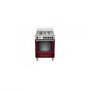 Bertazzoni La Germania AMN664GVIV Cucina Gas 4 Fornelli con Forno da 60 cm Rosso#CONSEGNA IN 3 SETTIMANE##CONSEGNA IN 3 SETTIMANE#