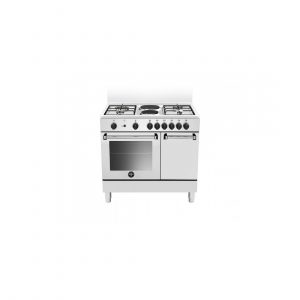La Germania AMN9P42SBV Cucina Combi 6 Fornelli con Forno Elettrico da 90 cm Bianco#CONSEGNA IN 3 SETTIMANE##CONSEGNA IN 3 SETTIMANE#