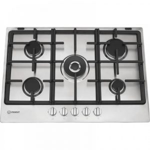 Piano Cottura Indesit da Incasso a Gas 75 cm 5 Fuochi Acciaio Inox Griglie in Ghisa Estetica Inox THP 751 W IX/I – THP751WIXI #CONSEGNA IN 3 SETTIMANE##CONSEGNA IN 3 SETTIMANE#