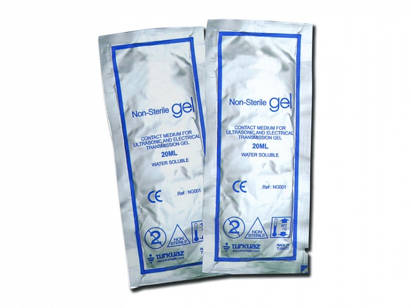 Gel ultrasuoni trasparente - bustina 20ml - conf. 200 pz.