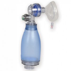 Pallone in silicone – neonatale – con mascherina