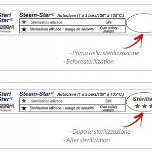 Test autoclave steam star - conf. 1000 pz.