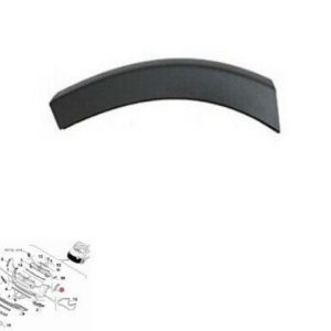 51978443 MODANATURA LATERALE PARAURTI ANTERIORE DX FIAT PANDA ORIGINALE