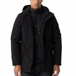 Giubbotto TIFFOSI lungo trapuntato resistente all'acqua art.10051089 XXL TIFFOSI Nero 100%Poliestere Cina 5600970275320