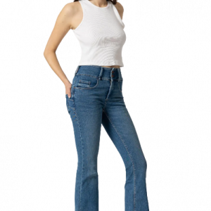 Jeans TIFFOSI double-up a vita alta art.10052418 32 TIFFOSI Denim Cotone Cina 5608273072516