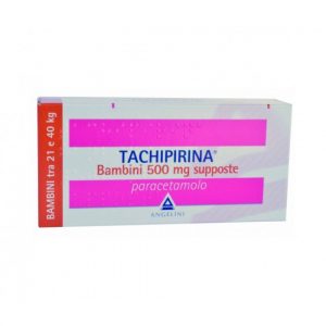TACHIPIRINA*BB 10SUPP 500MG