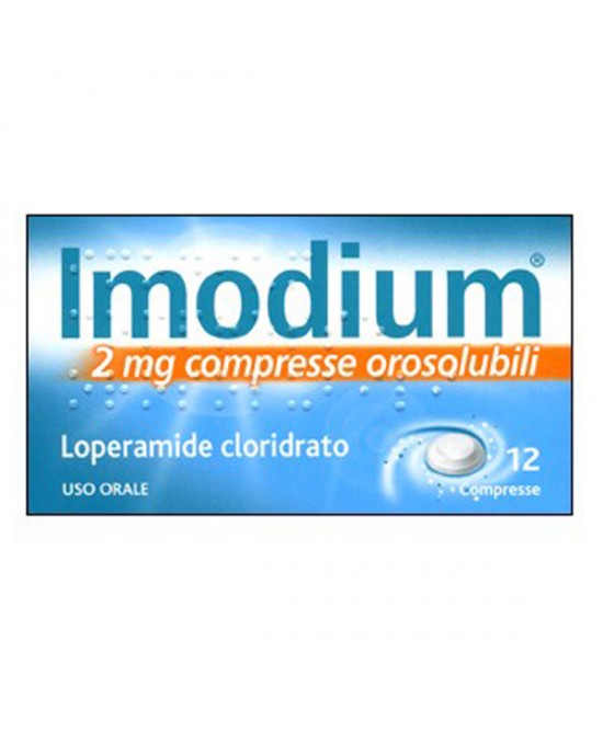 IMODIUM*12CPR OROSOL 2MG