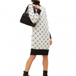 Abito LIU JO in maglia jacquard lurex art.TF2109 XL LIU JO Nero Viscosa Birmania (Myanmar) 8057590490355