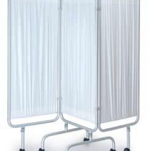 Paravento a 3 ante in tubo di Acciaio