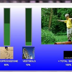 SOFTWARE VERTIGO POSTURAL TRAINING CON MONITOR 19#039;#039; E SUPPORTO
