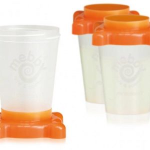 3 contenitori per il latte materno Mebby quot;GENTLEFEED CONTAINERquot;