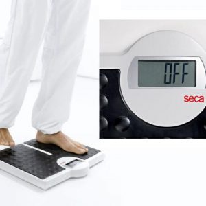 Bilancia digitale da terra con pedana extra-large e alta portata SECA 813