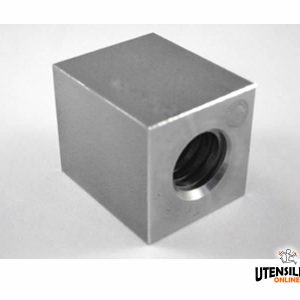 Chiocciola in acciaio automatico madrevite quadra MAQ 2 principi