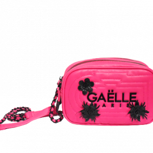 Borsa GAELLE in ecopelle con fiori e logo in metallo art. GBDA3167AB GAELLE TU Nero 8051812903616 100% Poliuretano Birmania (Myanmar)