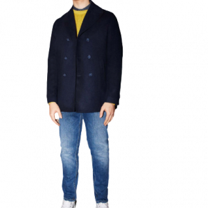 Cappotto HAMAKI-HO doppiopetto art.CP4H 50 IT HAMAKI-HO Blu Notte 100%Poliestere Cina 2035545001036