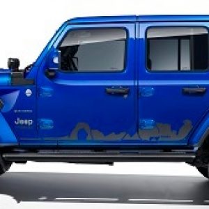 GRAFICA LATERALE MOAB 4 PORTE PER JEEP WRANGLER ORIGINALE
