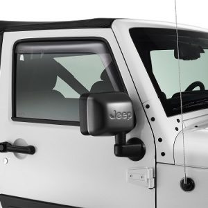 CALOTTE VERNICIABILI PER SPECCHIETTI CON LOGO PER JEEP WRANGLER ORIGINALI