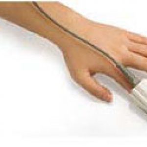 Sensore SP02 riutilizzabile per adulti a molla con cavo 90cm.