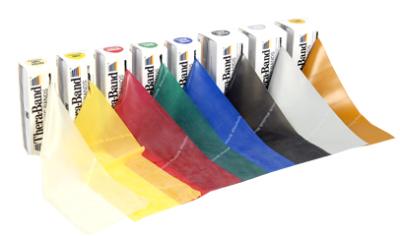 FASCIA ELASTICA THERA-BAND 45 m. x 15 cm. NERO - EXTRA-FORTE