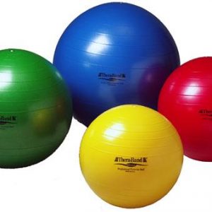 PALLONE PER ESERCIZI THERA-BAND BALL ABS - Oslash; 65 cm - VERDE