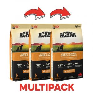 Acana Large Breed Puppy Recipe Peso Confezione 11.4 Kg - PROMO 3x  (*)
