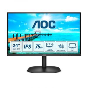 AOC B2 24B2XDA LED display 60.5 cm (23.8") 1920 x 1080 Pixel Full HD Nero