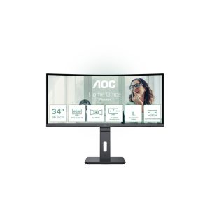 AOC CU34P3CV Monitor PC 86.4 cm (34") 3440 x 1440 Pixel UltraWide Quad HD LED Nero
