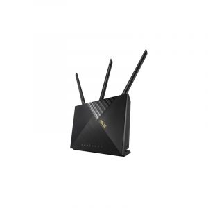 ASUS 4G-AX56 router wireless Gigabit Ethernet Dual-band (2.4 GHz/5 GHz) Nero
