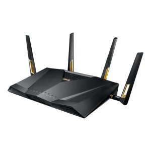 ASUS RT-AX88U Pro router wireless Gigabit Ethernet Dual-band (2.4 GHz/5 GHz) Nero