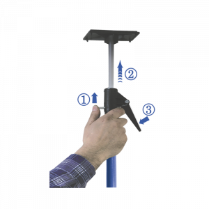 Asta telescopica Baumat terza mano QS 50