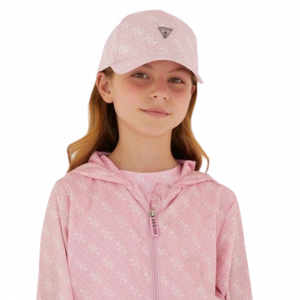 Cappello GUESS con visiera logato art. J4RZ01WO080 GUESS Nero 100%Cotone Indonesia L 7624926687195