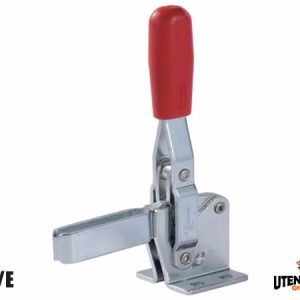 Bloccaggio rapido verticale 430/E base piegata 166mm