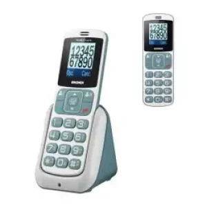 Brondi Amico Home 4.5 Cm (1.77") Argento Telefono Per Anziani